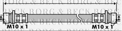 BORG & BECK bbh7446 -  Тормозной шланг